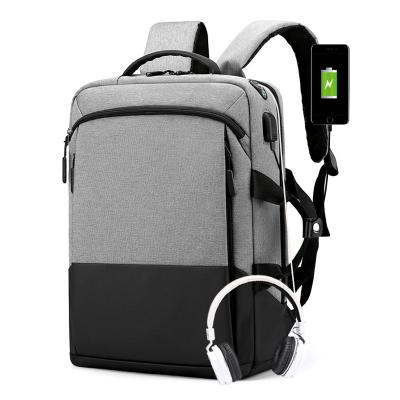 China With USB Wholesale Oxford Business Waterproof Portable Backpack Of Universal Men's And Women's Backpack for sale