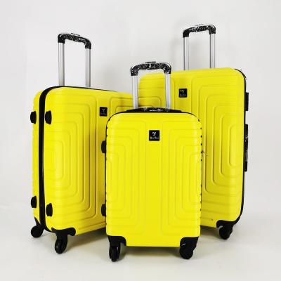 China New Style PopularFashionable/Unisex/Moderm Texture Trolley Travel Luggage Case ABS Trolley Hard Suitcase for sale