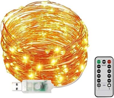 China Always Bright With USB Flash Fairy String Lights 100 Waterproof LED Copper Wire Lights for sale