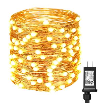 China Fairy Light String Copper Wire LED String Lights Fairy String Lights 8 Modes for Wedding Party Christmas Home Decoration for sale