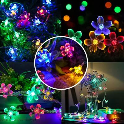 China String Light About This Item Upgraded Flower String 33Feet Length, Waterproof IP65, 100 Pcs Low-Heat-Emitting LED Bulbs, LightsTotal Durability for sale