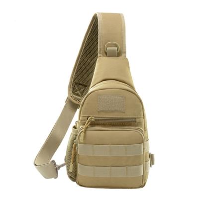 China Waterproof Cross-Body Sling Chest Outdoor Waterproof Bag With Water Bottle Cover Sling Tactical Bag for sale