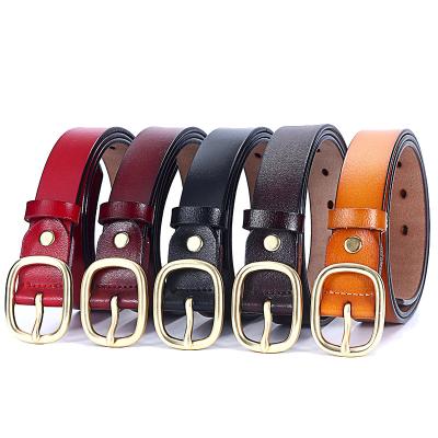 China Wholesale Women's Casual Belt High Quality Factory OEM Fashion PU Leather Belts for sale