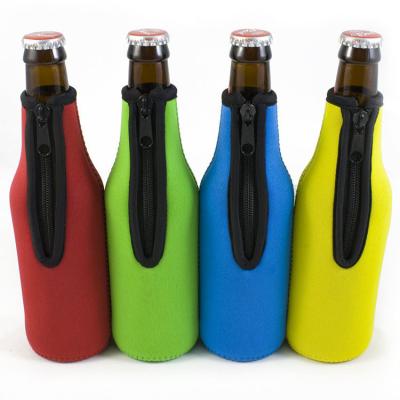 China Wholesaler Neoprene Box Cooler Drinks Beer Bottle Insulated Custom Sleeve Stubby Holder for sale