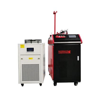 China Building Material Stores 1500W MAX Laser Welding Machine Stainless Maintenance Free Steel Handheld Welding Machine for sale