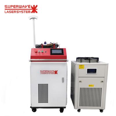 China Metal Stainless Steel CW 1500W Aluminum Handheld Fiber Laser Welding Machine For Steel Carban Stainless Steel Laser Welding for sale