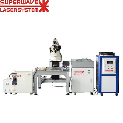 China Meatl Hot-selling Automatic Welding With 6 Axis Industrial Robot Arm CNC Laser Welding Machine Price 500W for sale