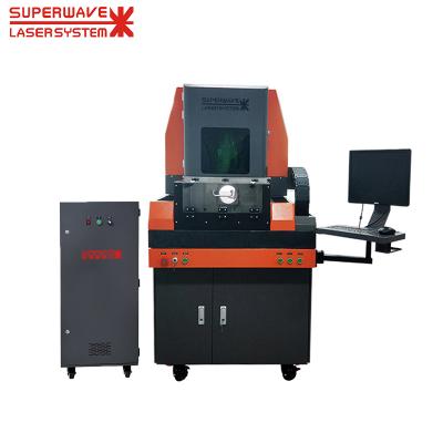 China Cutting Gap Cutter Head High Precision Laser Cutting Machine For Silver Gold 1mm 2mm 3mm for sale