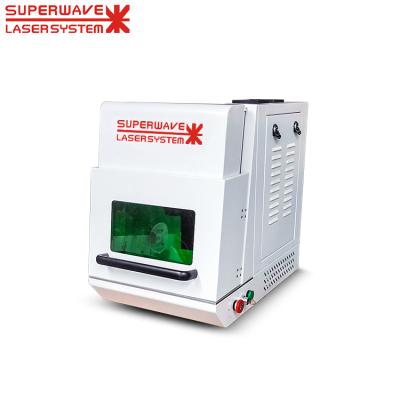 China Laser Jewelry Laser Marking Cutting Machine 60 Watt Fiber Laser Engraving Machine For Jewelry Silver Gold for sale