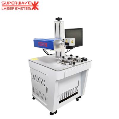 China Laser Marking Marker UV Printer Stand Marking Machine 5W Laser Engraving For Metal IC Plastic Marker for sale