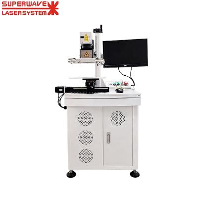 China CCD Electronics 3C Fiber Laser Marking 50w Moving Stage XY Automatic Laser Marking 50w Video Positioning Machine for sale