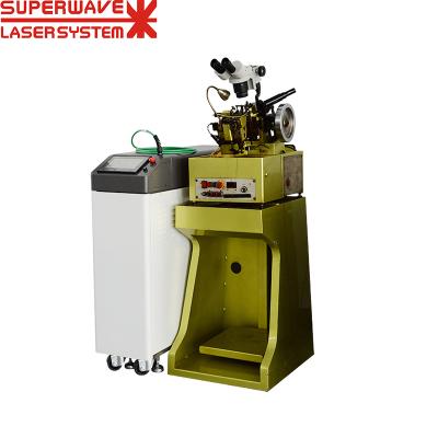 China Metal Jewelry Chain Making Laser Welding Machine For Pure 18K Gold Necklace for sale