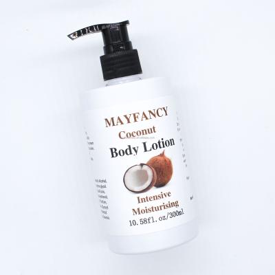 China Factory Wholesale MAYFANCY Collagen Vitamin E Coconut Moisturizer Moisturizing Skin Whitening Body Cream And Lotion for sale