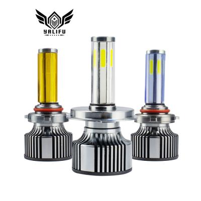 China Super Bright Automobile Lamp Sides H7 LED Bulb 120W 6 360 Degree S2 Luminescence Car Headlight H4 H11 HB3 9005 Auto Led Headlight Bulb For Car for sale