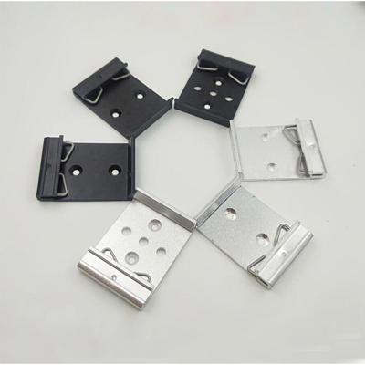 China Monut Non-Din Gear to Aluminum Rails Din Rail Holder Clip for 35mm Din Rail for sale