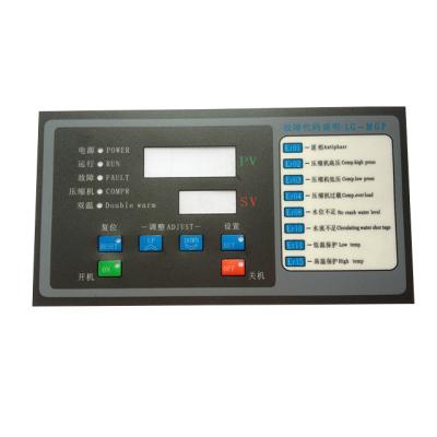 China Thin Film Industrial Membrane Switch Device Customized Industrial Keypad Flexible Keyboard for sale