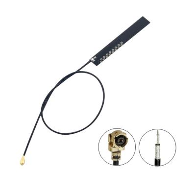 China Flexible ABS / rubber 2.4G FPC internal wifi patch antenna with IPEX cable for sale