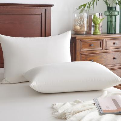 China Kawaii Duck Feather Fiber White Pillow Anti-Static Comfort for sale