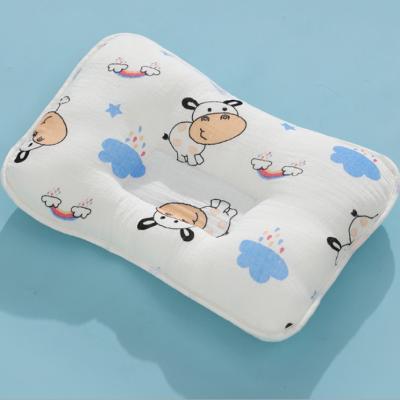 China Spandex Anti-Static Organic Bamboo Baby Decoration Pillow Head Shaper Baby Head Protector Pillow for sale