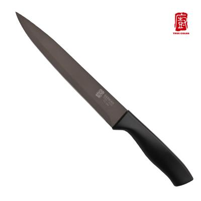 China Stainless Steel Meat PP Handle Disposable Soft Fruit Slicing Knife Slicing Knife For Vegetables for sale