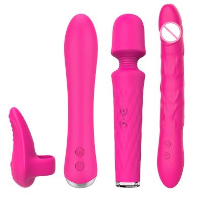 China Nine Vibration Women Fashion Electric Vibration Women Cat G Spot Rabbit Vibrator Silicone Vibrator Adult Vagina for sale