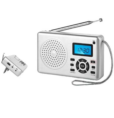 China Factory Price LCD Display Portable Radio FM MW PORTABLE Switch Band for sale