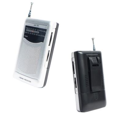 China With belt clip on back battery power mini fm am pocket radio with speaker and earphone jack one-stop service, OEM ODM dropshipping for sale