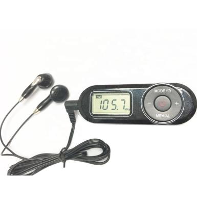 China Factory Direct PORTABLE Digital Alarm Clock Radio With 12/24 Hour Synchronize for sale