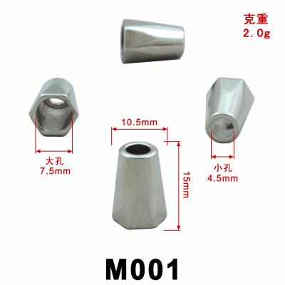 China 2022 new arrival nickel free metal ferret tipping for hoodie for sale