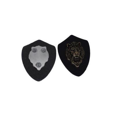 China China Nickel Free Suppliers Best Selling Products Custom Black Tiger Button Badge for sale