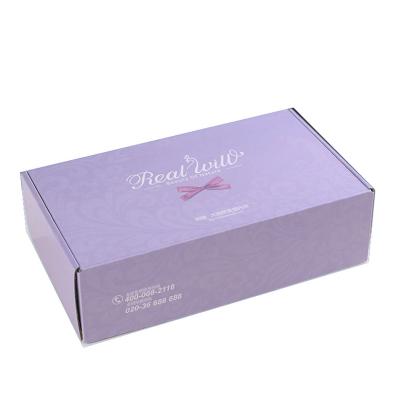 China Small Customized Corrugated Foldable Online Gift Paper Boxes Store Handmade Shipping Box for sale