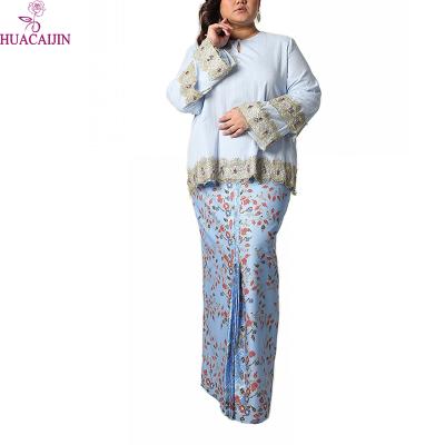 China Fashion Baju Kurung Vietnam Muslim Baju Kurung plus size HE0008 for sale