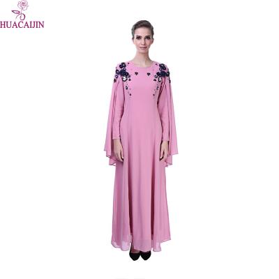 China Muslim Clothing TW-00893 Turkey Style 2020 Dubai Abaya Plus Size Long Casual Arabic Kaftan Dress Good Quality for sale