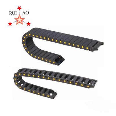 China Factory Size 25 Series Plastic Cable Wire Pipe Carrier Energy Anchor Chain Tray for sale