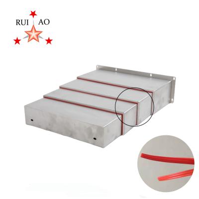 China Power Tools Accessories Wiper C2 White Red Rubber Lips For Steel Telescopic Cover for sale