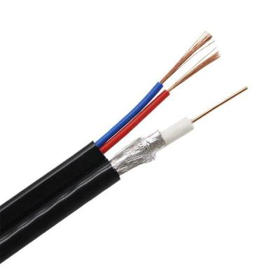 China Bare Copper Conductor PVC PE Jacket rg59 rg11 rg58 rg6 Coaxial Cable for CCTV CATV Communication for sale