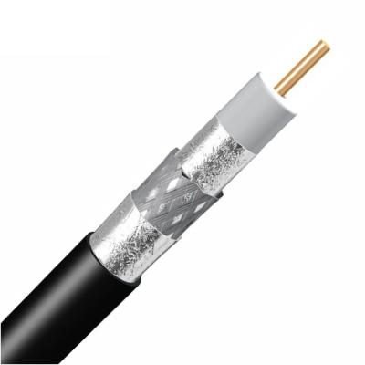 China High quality manufacturer rg59 RG6 triax cable cabos coaxiais rg6 cabos for cctv camera for sale