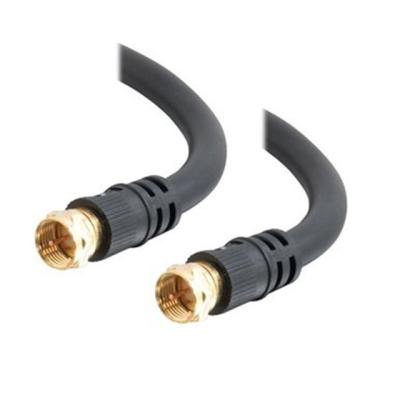 China 2020 100FT F Coax to F RG6 75 Ohm Cable with Connectors rg 6 Coaxial Cable for sale