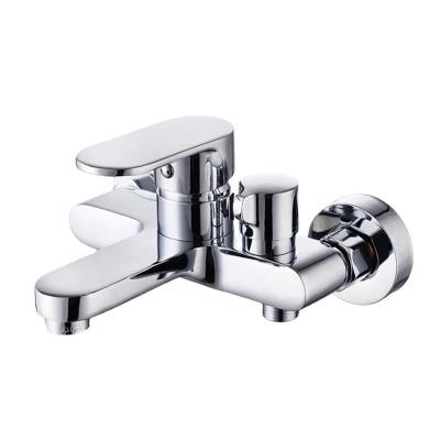 China Without Chrome Luxury Bathroom Good Quality Slide Bar Design Bathtub Mixer Tap Brass for sale