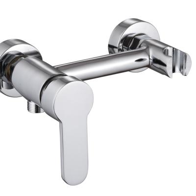 China Without Slide Bar Hot Sale Chrome Faucets Modern Bathroom Sink Taps Mixer Bathroom Faucet for sale