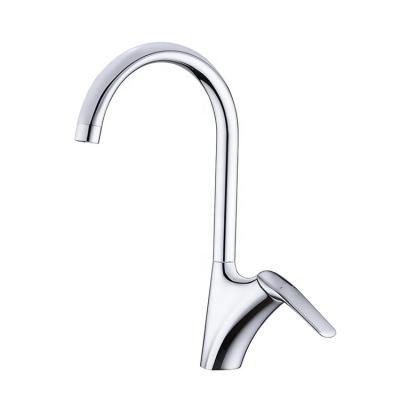 China High Quality Thermostatic Single Handle Kitchen Faucets Brass Kitchen Faucet Chrome Hot And Cold Water Faucet 304 Kitchen Sink Faucet for sale