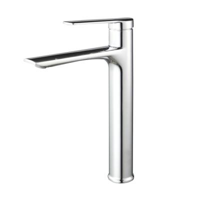 China Basin Faucets Deck Mounted Basin Faucets Sense Modern Luxury Faucets Pieces Automatic Hot Cold Basin Faucet for sale