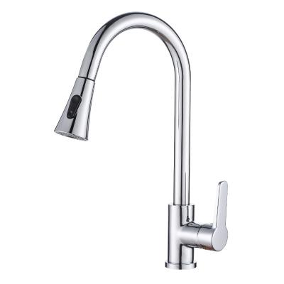 China Sense Faucets Polished Luxury Modern Swing Sink Kitchen Faucet Touch Induction for sale