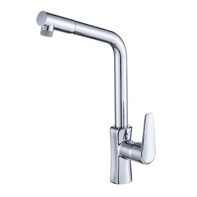 China Polished Contemporary Sense Faucets Pull Out Kitchen Spray Fucet Home for sale