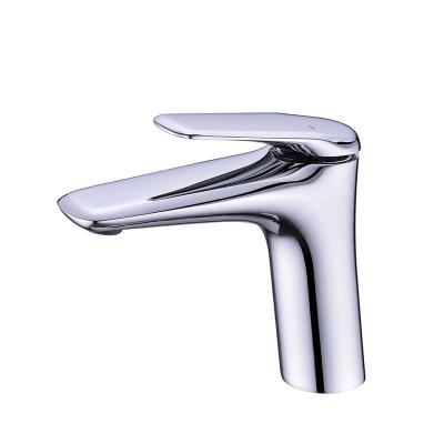 China High Quality Modern Luxury Home Bathroom Waterfall Basin Brass Faucet for sale