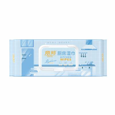 China Cleaning Multi-Purpose Household Kitchen Cleansing Wipes Wet Clean Wipes for sale