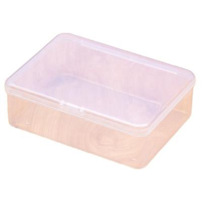 China Manufacturer sales pp materials small goods empty trinket box recycled plastic food packaging storage box d755 for sale