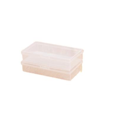 China D721 pp recyclable transparent empty plastic food storage box cosmetic stationery packaging for student manufacturers sales for sale