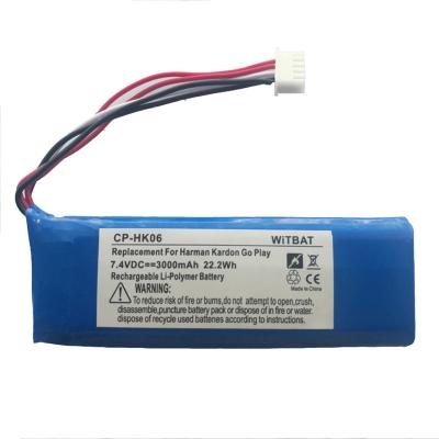 China Consumer Electronics 7.4V Lipo Battery For Harman Kardon Go Play Wireless Speaker Battery for sale