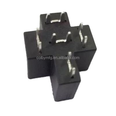 China Cupper Automotive Relay Socket For 12V And 24 V Cupper Contact Material Plastic Housing Bistable Relays for sale